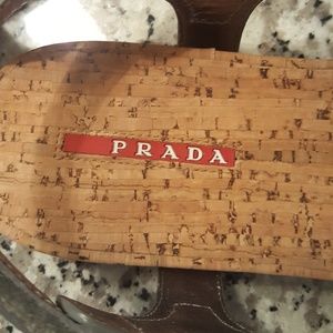 Prada Sandals - Silver